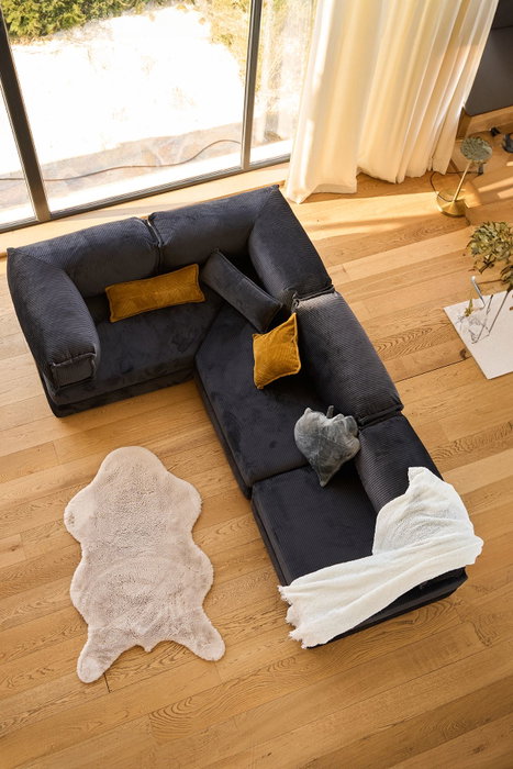Atelier Del Sofa Kanyon Sofá-Cama Esquinero Marrón Atelier Del Sofa Kanyon Sofá-Cama Esquinero Marrón